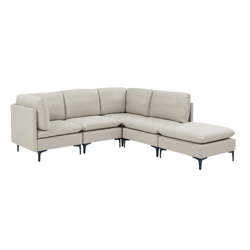 Upholstered Modular Sectional & Tall Legs Home Essentials