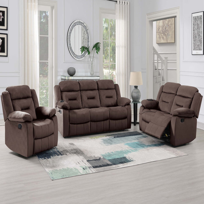 Contemporary Living Room Set With Pillow Arms And Headrest Support Home Essentials