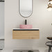 Wall Mounted Bathroom Vanity With Art Sink & 1 Soft Close Drawer Home Essentials