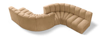 Arc - Velvet 6 Piece Modular Sofa Meridian Furniture