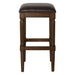 Square Stool With Upholstered Seat Home Essentials