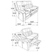 Mckinley - 3 Piece Reclining Sofa Set - Gray Furniture Max