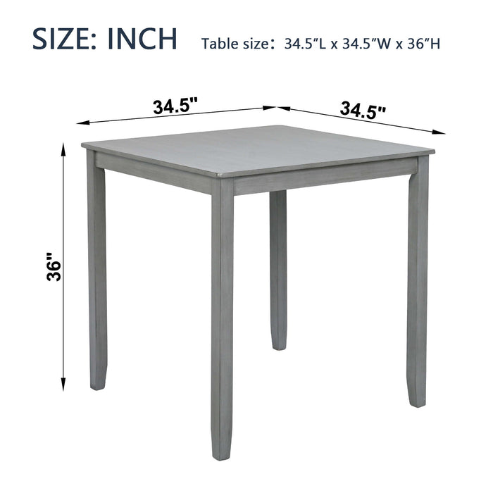 Dining Square Table Home Essentials