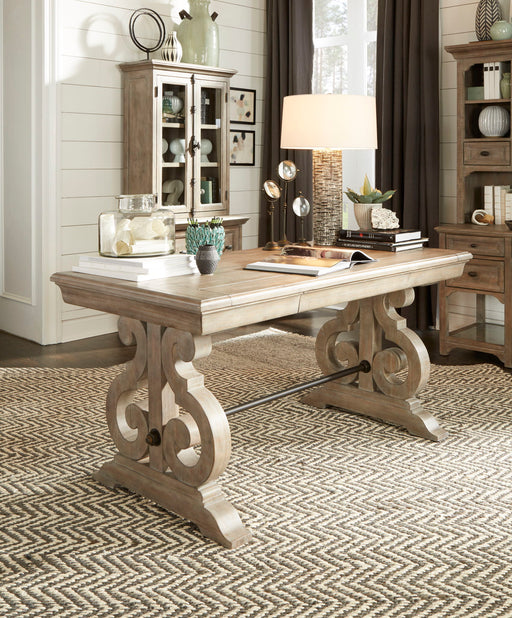 Tinley Park - Writing Desk - Dove Tail Gray Magnussen Furniture
