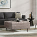 Shay - Large Square Coffee Table Storage Ottoman Mid-Century Style Simpli-Home