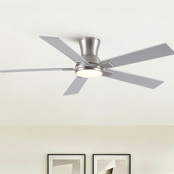 Reversible Quiet Motor Ceiling Fan Light With ABS Blades Daily Nest