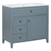 Bathroom Vanity With Sink, 3 Drawers & Cabinet With Adjustable Shelves Hearth and Haven