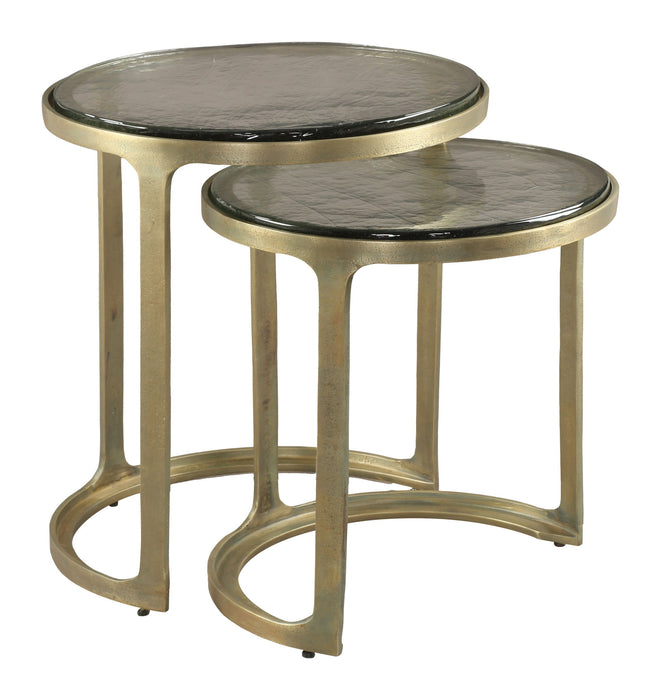 Tessa - Nesting Tables - Brass Zuo Modern