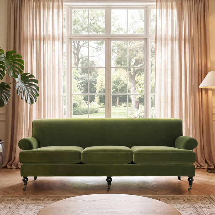 Alana Lawson - Three Cushion Tightback Sofa Jennifer Taylor Home