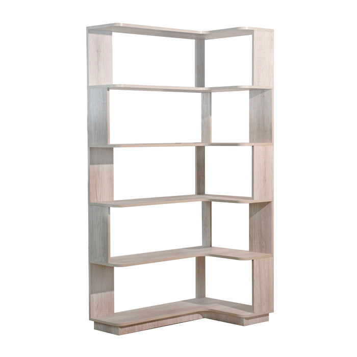 L-Shaped Corner Bookshelf Home Essentials