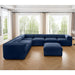 Contemporary Elegant Sofa With Storage And Ottoman Home Essentials