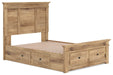 Makidern - Panel Storage Bed With 2 Under Bed Storage Units Signature Design by Ashley®