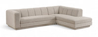 Modari - Sectional - Beige Meridian Furniture
