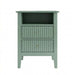 Fluted Nightstand With 2 Drawers Home Essentials