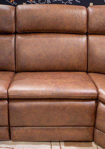 Mod Media - Power Armless Recliner With Adjustable Headrest - Saddle Signature Design by Ashley®