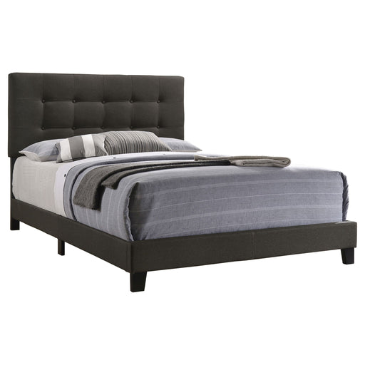 Dordrecht - Eastern King Panel Bed - Charcoal Furniture Max