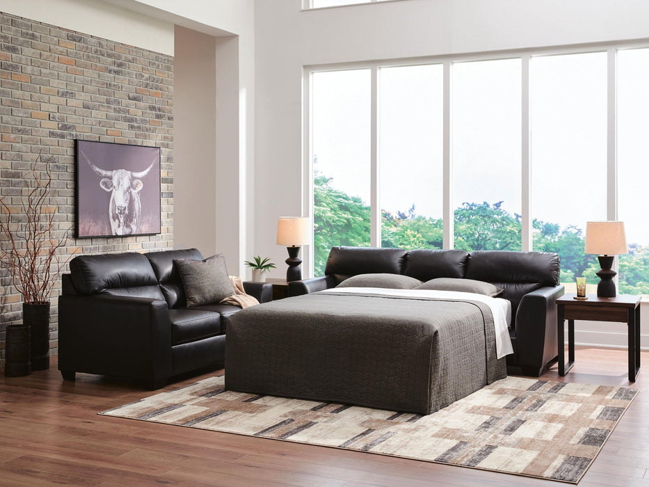 Glennbre - Queen Sofa Sleeper - Midnight Signature Design by Ashley®