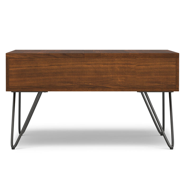 Hunter - Square Lift Top Coffee Table - Walnut Simpli-Home
