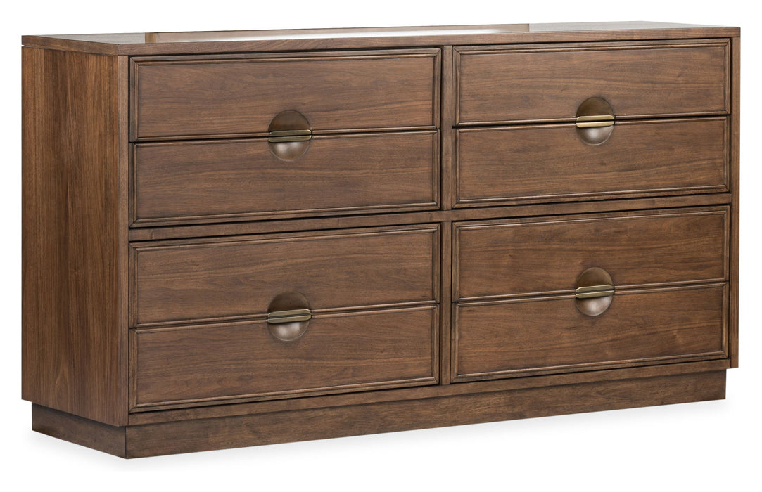 Selena - Double Drawer Dresser - Brown Magnussen Furniture