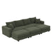 Modern Comfy Upholstered Sofa Cloud Couch & Deep Seat Couches Home Essentials