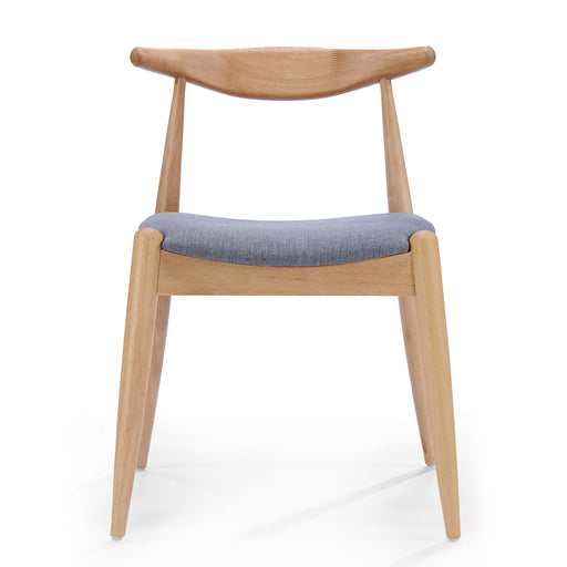 Elegant Dining Chairs With Ergonomic Backrest & Comfort Cushions (Set of 2) Noble House
