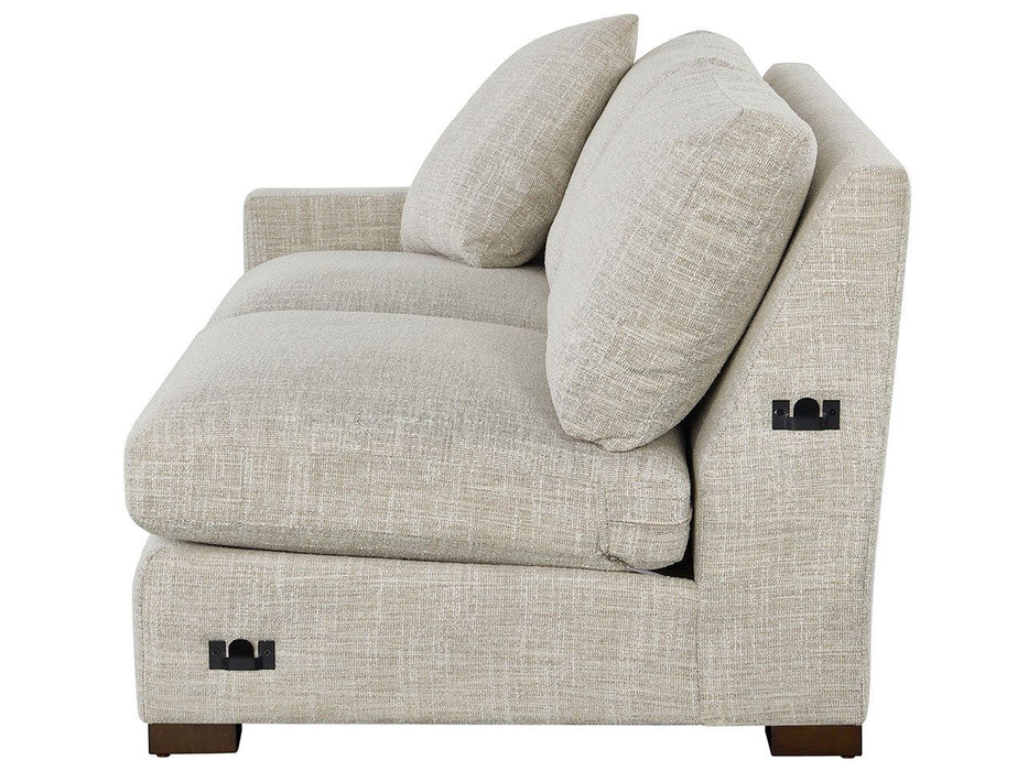 Fletcher - Loveseat LAF - Beige Universal Furniture