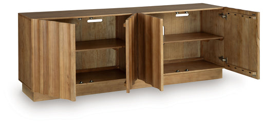 Timkins - Accent Cabinet - White Washed Signature Design by Ashley®