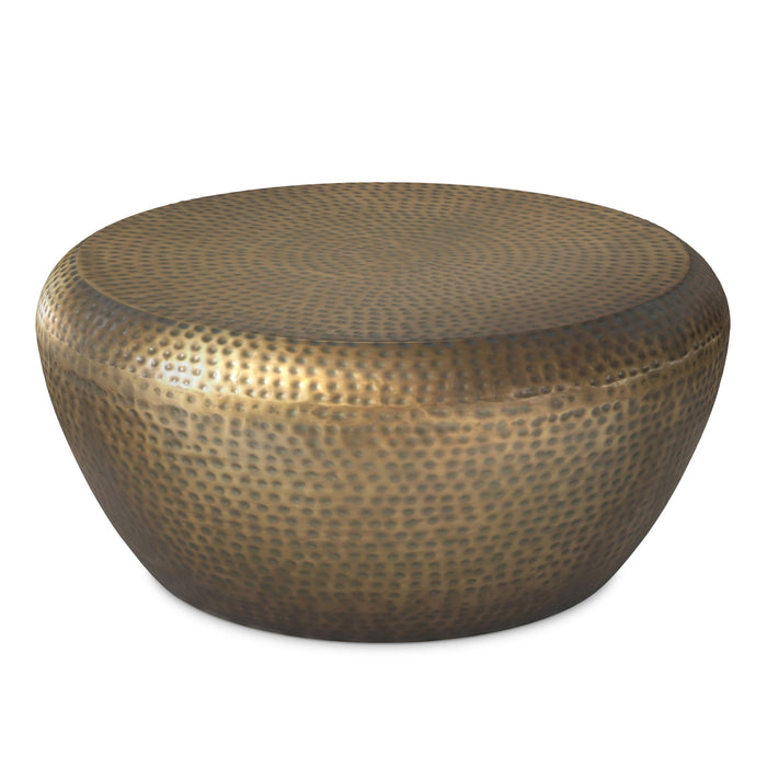 Preston - Coffee Table - Antique Gold Simpli-Home