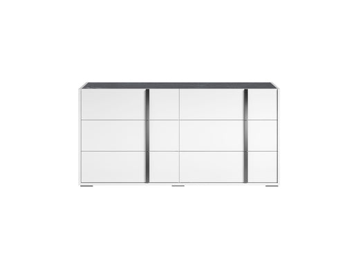 Bianca - Marble Double Dresser - White Status Italy