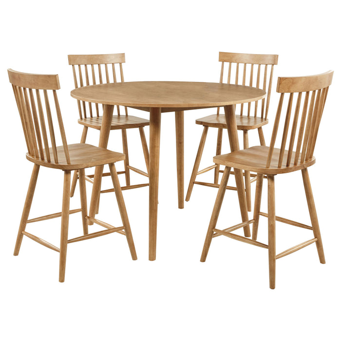 Sutton - 5 Piece Counter Height Dining Set Furniture Max