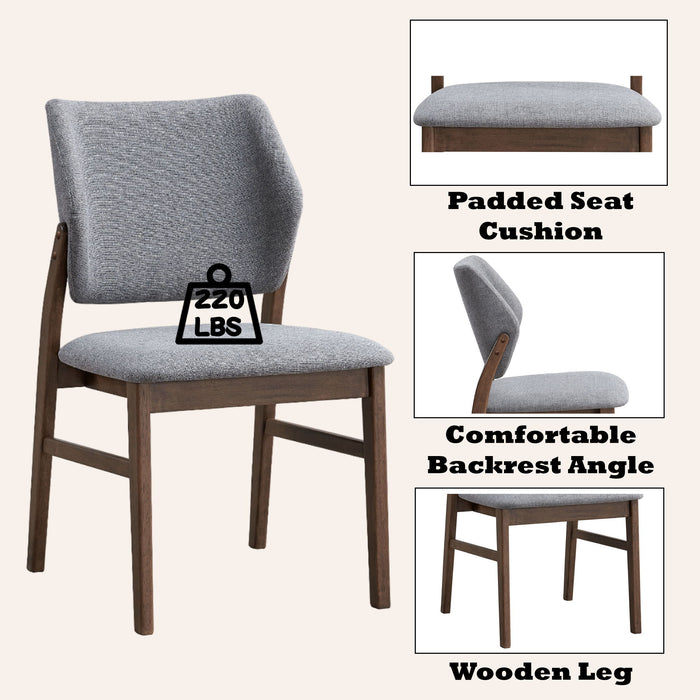 Sarha - Padded Seat Side Chair (Set of 2) Acme