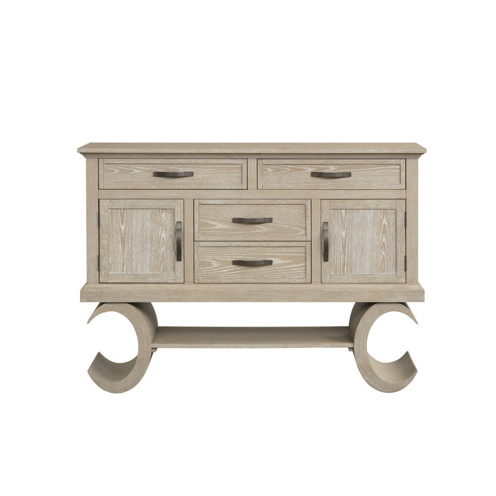 Gwendolyn - Server - Cerused Taupe New Classic