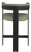 Romeo - Faux Leather Counter Stool With Black Base (Set of 2) Meridian Furniture