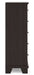 Covetown - Five Drawer Chest - Dark Brown Signature Design by Ashley®