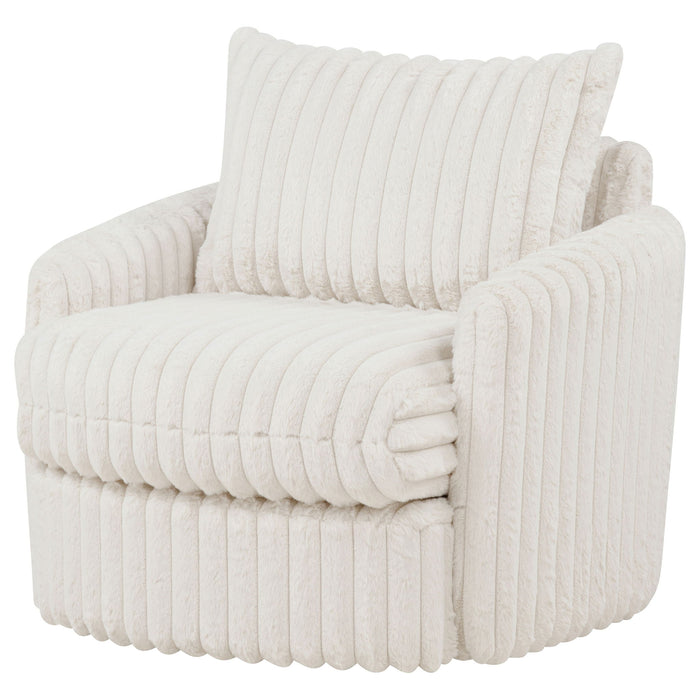 Crandall - Swivel Accent Chair Furniture Max