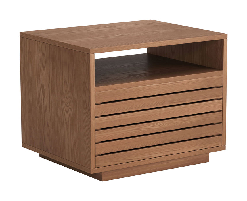 Slit - Nightstand - Walnut Zuo Modern