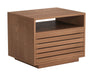Slit - Nightstand - Walnut Zuo Modern