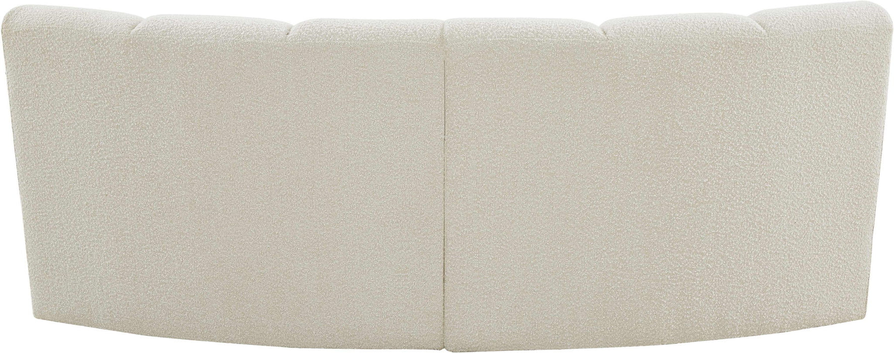 Infinity - 2 Piece Boucle Modular Sectional Meridian Furniture