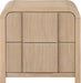 Fluted - Night Stand Meridian Furniture