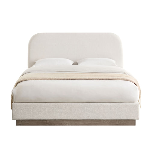 Linton - Upholstered Platform Bed With Curved Headboard House & Home Furniture