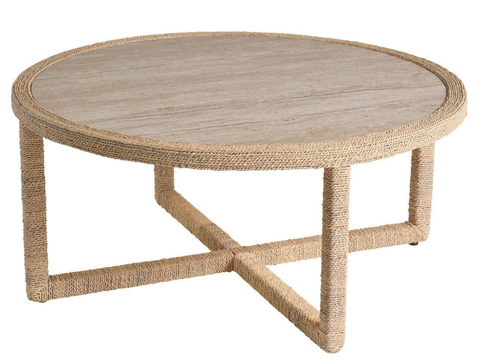 Oasis - Abaca Cocktail Table - Beige