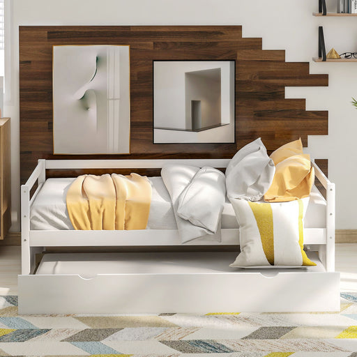Twin Daybed With Trundle Frame Set Hearth and Haven