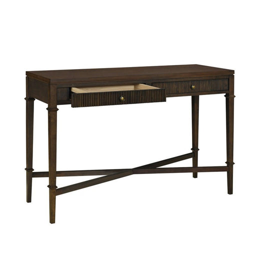 Fluted - 2 Drawer Storage Console Table - Brown JLA