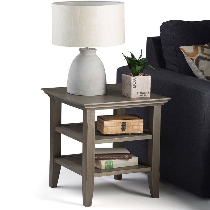 Acadian - Handcrafted End Table Simpli-Home