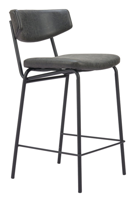 Charon - Counter Stool (Set of 2) Zuo Modern