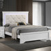 3 Piece Bedroom Set With LED Lighting, 2 Nightstands Home Essentials