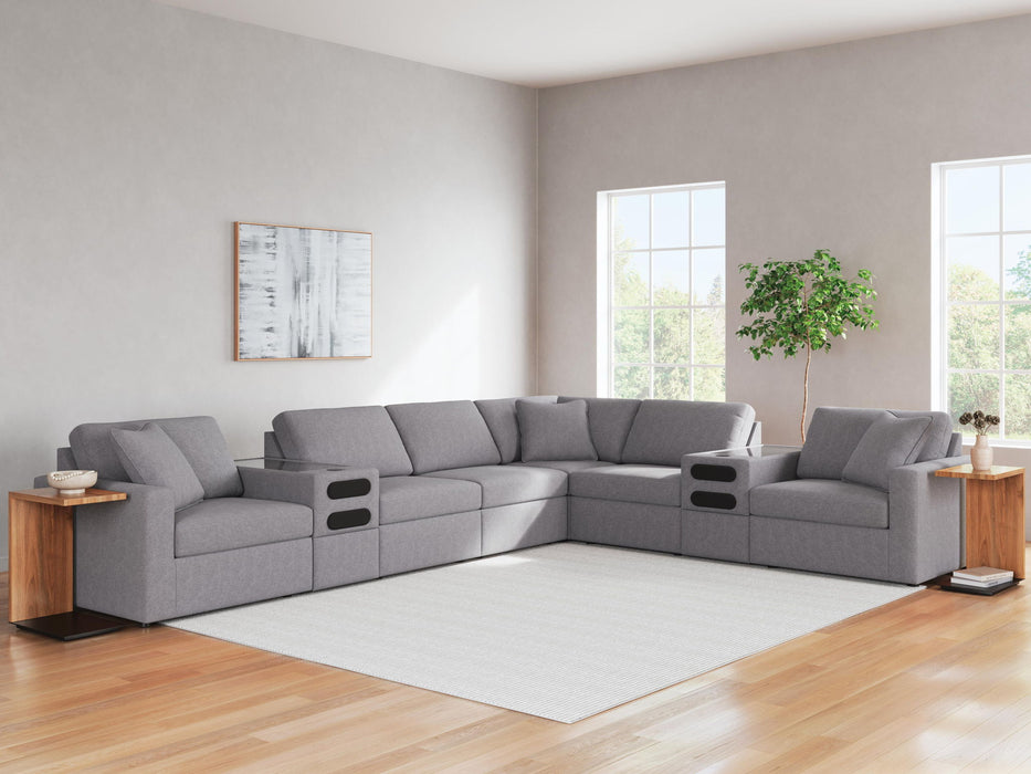 Modmax - Sectional - Granite Signature Design by Ashley®