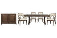 Jubilee - Extendable Trestle Dining Table Set Magnussen Furniture