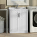 Kyle - Laundry Cabinet & Faucet And Stainless Steel Sink Simpli-Home