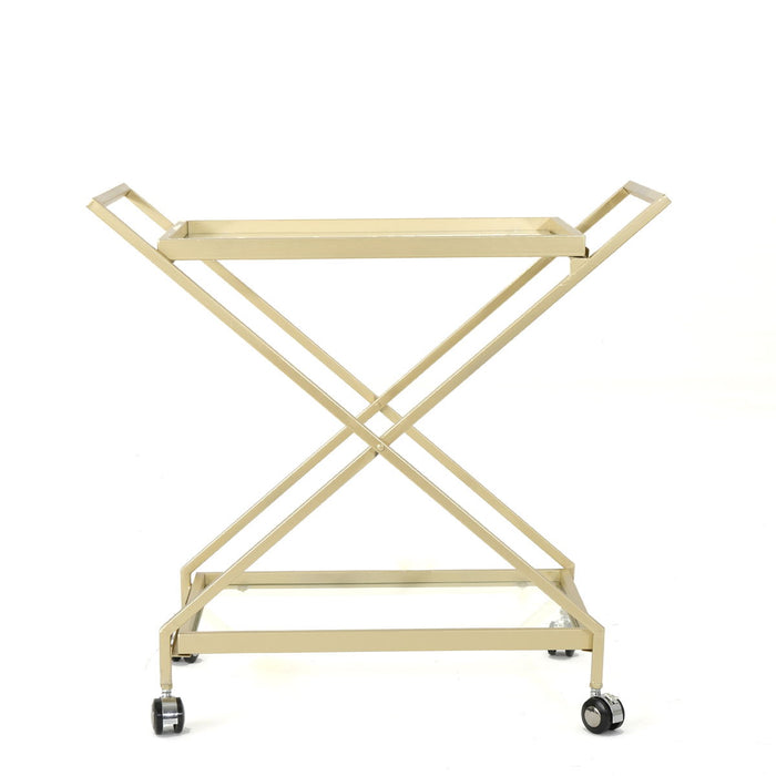 Nh-Comfortcove - Bar CarT-Gold - Fabric